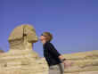 sphinx kissing in egypt